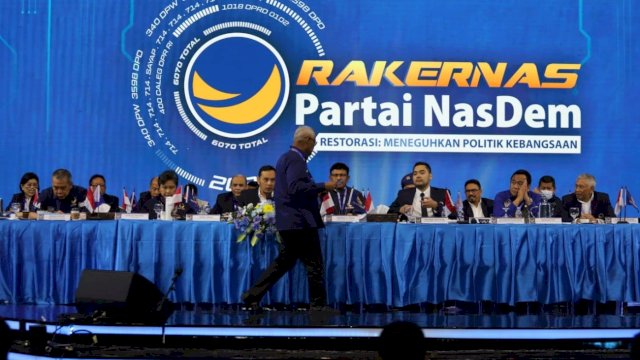 Rakernas NasDem Wujud Politik Partisipatif.(F-IST)