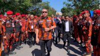 Petinggi NasDem Sulsel Dampingi Waketum MPN PP Ahmad Ali di Muswil Pemuda Pancasila Sulsel