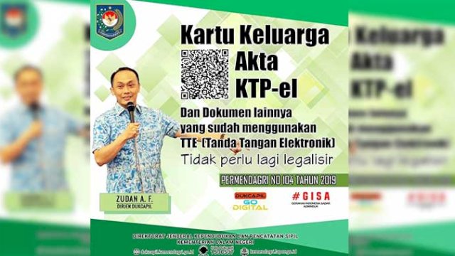 Kemendagri Beri Kemudahan, Dokumen dengan TTE Tidak Perlu Lagi Legalisir