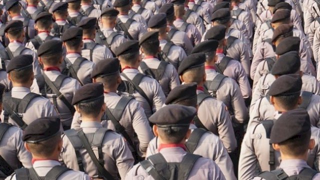 Ilustrasi anggota polri.(F-INT)