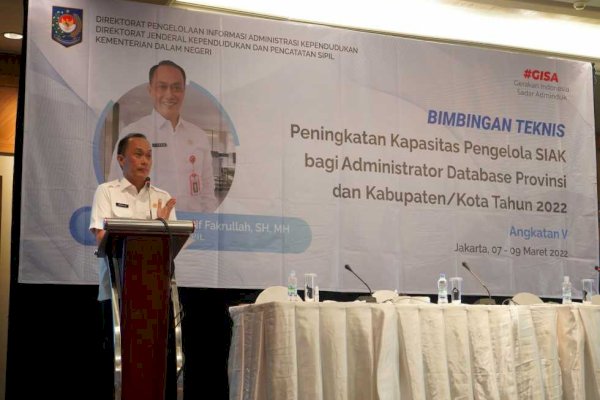 Tuntas! Semua Kabupaten/Kota di Indonesia Rampung Terapkan SIAK Terpusat