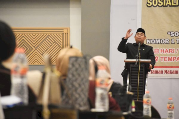 Legislator Makassar Imam Musakkar Sosialisasi Penyelenggaraan Pendidikan