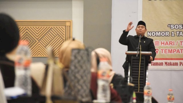 Legislator Makassar Imam Musakkar Sosialisasi Penyelenggaraan Pendidikan