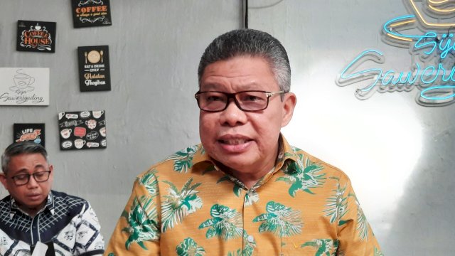 Ketua DPD I Golkar Sulsel, Taufan Pawe (Muh. Saddam)