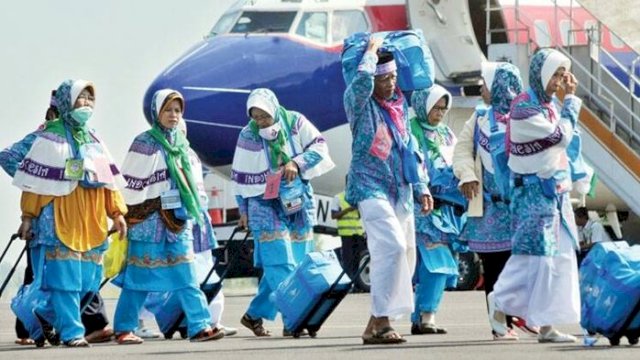Jemaah Haji asal Indonesia.(F-INT)