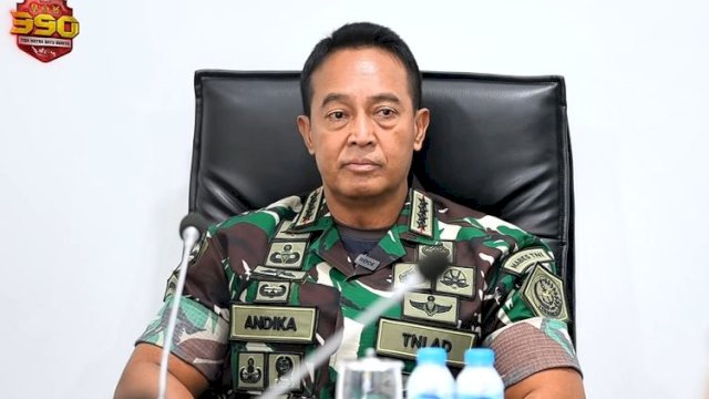 Pangliman TNI Jenderal Andika.(F-INT)