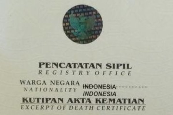 Akta Kematian Hilang, Begini Cara Urusnya di Dukcapil