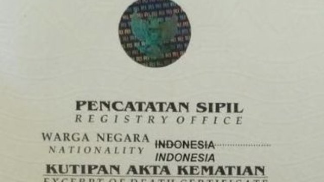 Akta Kematian Hilang, Begini Cara Urusnya di Dukcapil