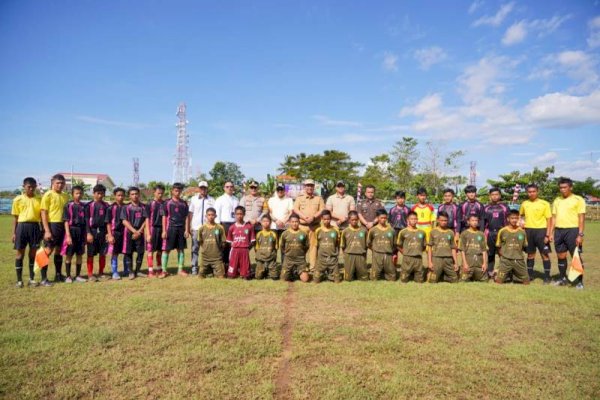 Bupati Maros HAS Chaidir Syam Resmi Buka Turnamen Liga Santri