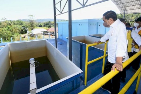 Jokowi Resmikan Sistem Penyediaan Air Minum Wae Mese II di Labuan Bajo