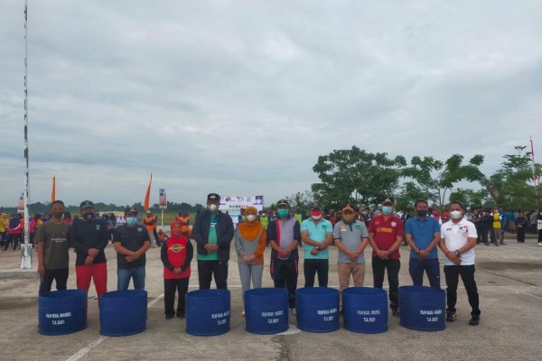 Pelaksanaan Gerakan Jum’at Bersih Pemkab Maros