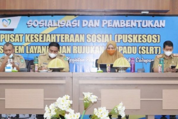 Bupati Maros HAS Chaidir Syam Buka Kegiatan Sosialisasi  PUSKESOS