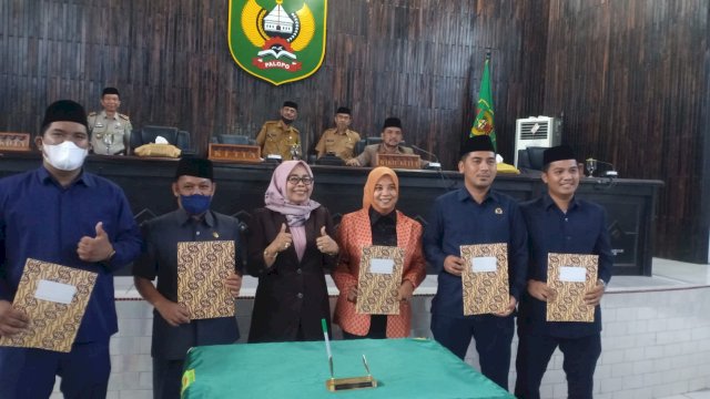 DPRD Palopo Sahkan Perubahan Komposisi Alkep