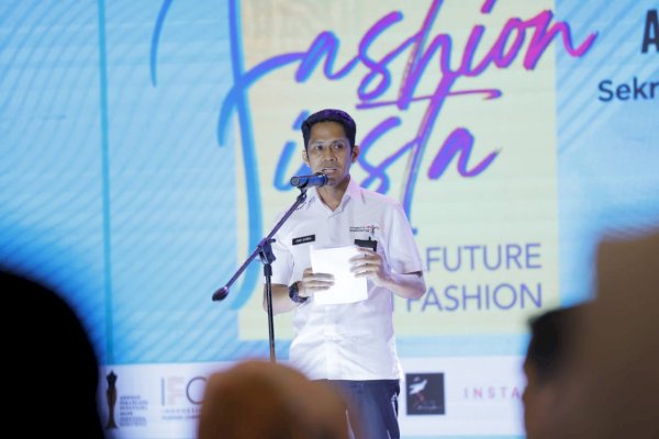 Buka Fashion Fiesta, Sekretaris Dispar Andi Engka Berharap Tingkatkan Laju Perekonomian Makassar