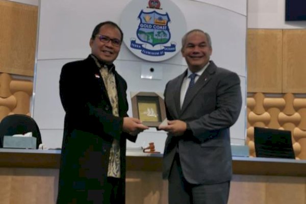 Diskusi Intensif Delegasi Makassar dan Gold Coast, Kepala Bappeda Ungkap Kesamaan Pengembangan Smart City Kedua Kota