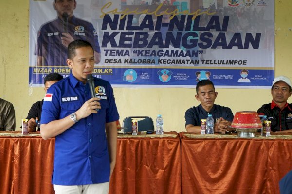 Sosbang di Sinjai, Legislator NasDem Sulsel Mizar Roem Bicara Toleransi dalam Keagamaan