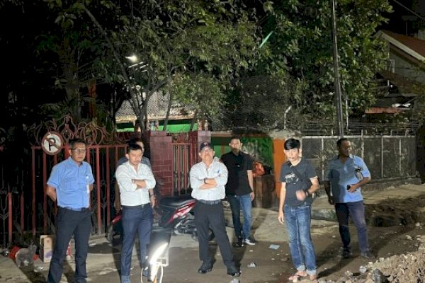 Baru Dilantik, Dirut PDAM Makassar Beni Iskandar Pantau Langsung Perbaikan Kebocoran Pipa