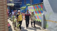 Libur Kantor, Camat Makassar Akbar Tinjau Pembenahan Lorong Wisata Bara-baraya