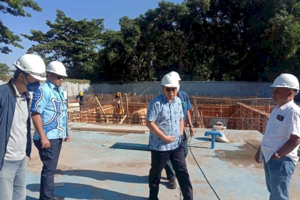 Dirtek PDAM Makassar Asdar Ali Tinjau Instalasi Maccini Sombala: Pastikan Progres Pekerjaan Uprating