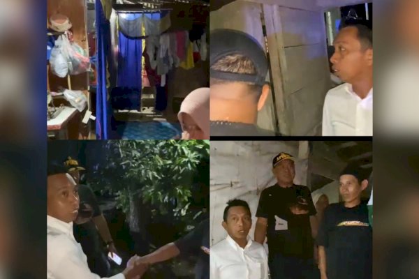 Tak Kenal Lelah, Sekretaris NasDem Sulsel Syaharuddin Alrif Tengah Malam Datangi Rumah Tak Layak Huni: Saya Segera Perbaiki!