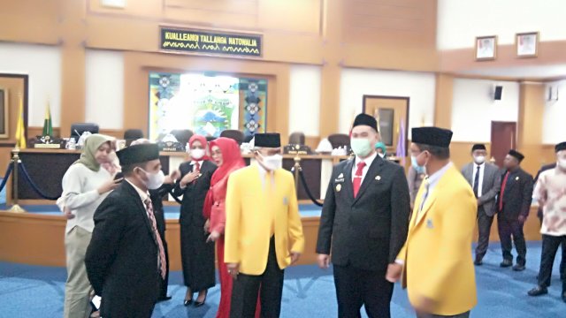 DPRD Pangkep Gelar Rapat Paripurna Pengucapan Sumpah dan Janji Jabatan Wakil Ketua Dewan