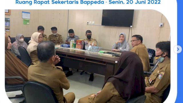 Bappeda Makassar Gelar Rapat Administrasi