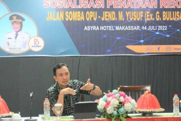 Sosialisasi Penataan Reklame, Bapenda Makassar Ingin Jalan Tertata-Lebih Indah
