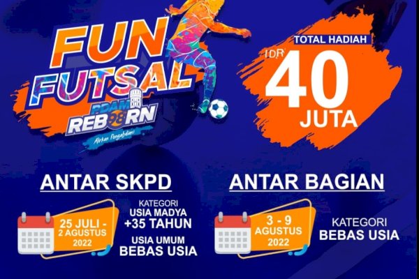 PDAM Makassar Gelar Fun Futsal Berhadiah Puluhan Juta Rupiah