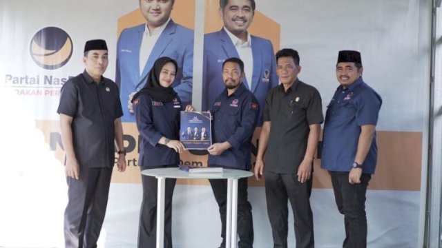 Anggota Fraksi NasDem DPRD Luwu Kompak Daftar Bacaleg