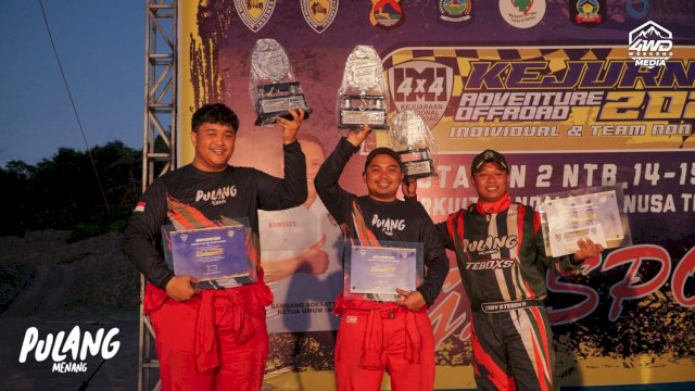 Kader Muda NasDem Palopo Kembali Juara di Kejurnas Adventure Offroad