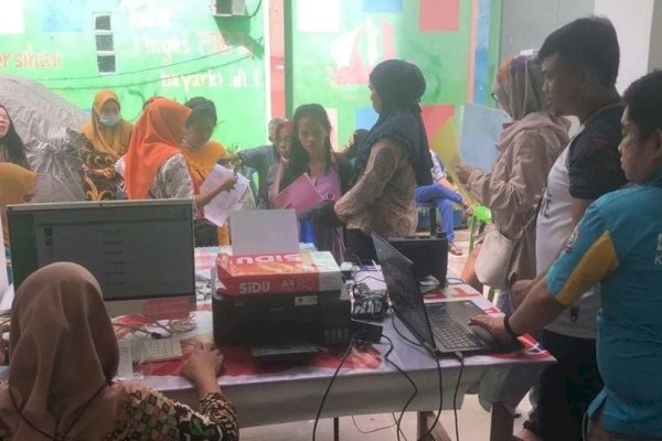 Jemput Bola, Giliran Lorong Wisata Bontoala dapat Pelayanan Disdukcapil Makassar