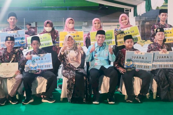 Hebat! Untuk Pertama Kali, Takalar Juara Umum ke- 3 MTQ Sulsel XXXII