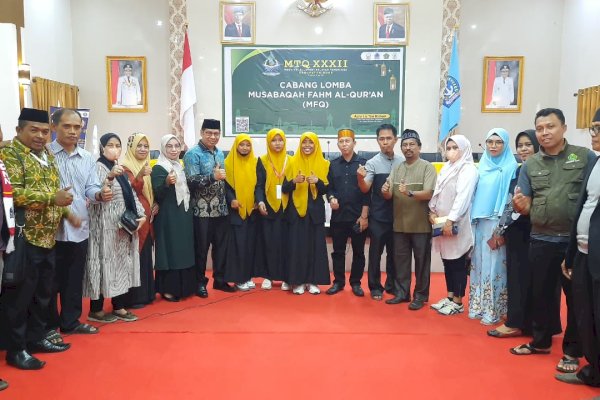 Tampil Maksimal Di Ajang MTQ Ke XXXII, Kafilah Luwu Masuk 10 Besar