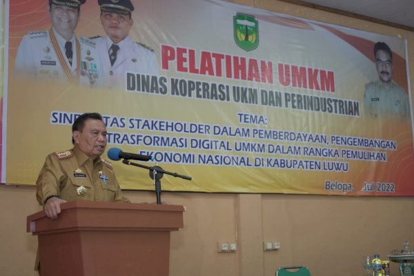 Guna Peningkatan Ekonomi, DKUP Luwu Gelar Pelatihan bagi Pelaku UMKM