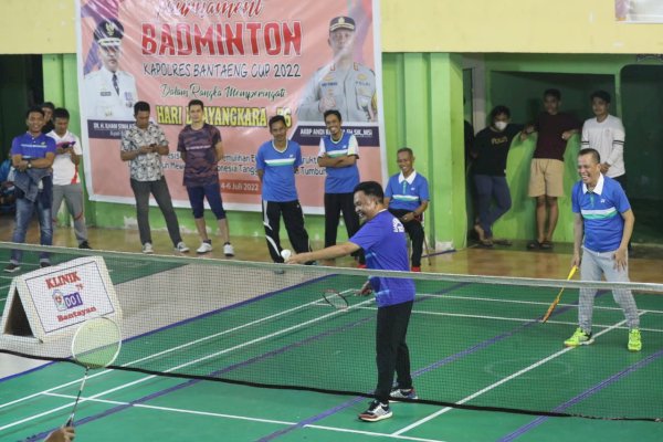 Ilham Azikin Harap Turnamen Badminton jadi Agenda Tahunan di Bantaeng