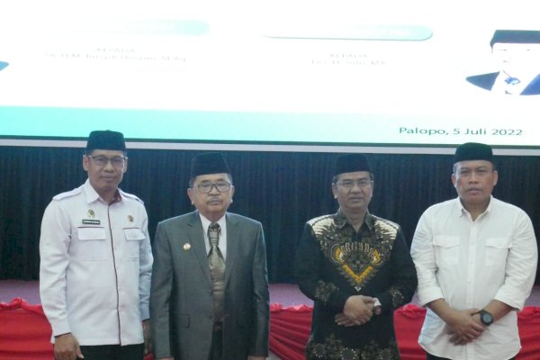 Walikota Judas Hadiri Pisah Sambut Kepala Kemenag Palopo