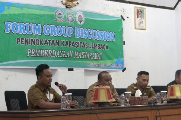 FGD Wujudkan Peran Aktif LPM Dalam Perencanaan Pembangunan