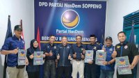 NasDem Soppeng Buka Pendaftaran Bacaleg, Kompak Anggota Fraksi Daftar di Hari Pertama
