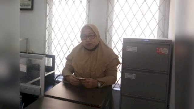 Pengawas Kemetrologian Disdag Makassar, Hj. Harlina. (F-Humas)