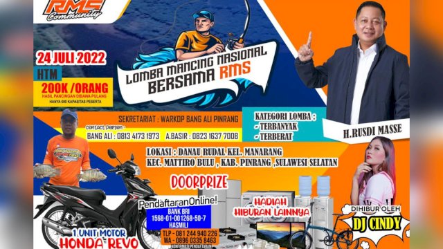 Lomba Mancing Nasional bersama RMS