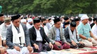 Pemkot Makassar Gelar Shalat Idul Adha 1443/ 2022 di Lapangan Karebosi Makassar