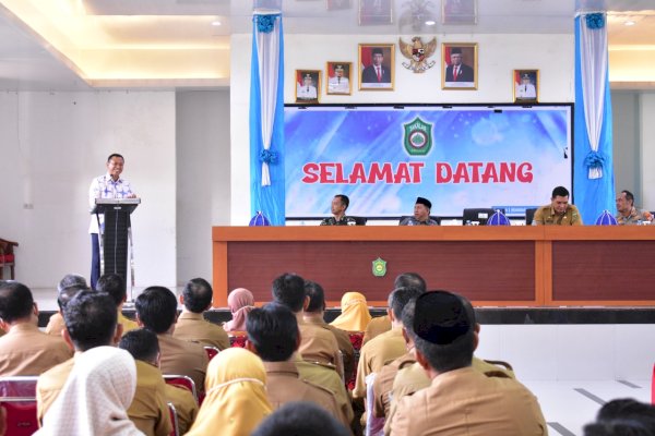 Halal Bihalal, Bupati Takalar Syamsari Tegaskan Dana Desa untuk Tingkatkan Kualitas SDM