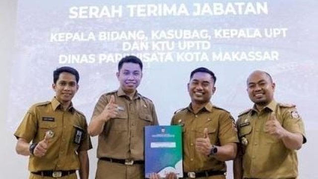 Berikut Nama-nama Pejabat Baru Dispar Makassar