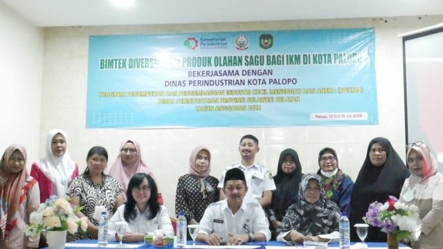 Bimtek Produksi Olahan Sagu Bagi IKM Palopo