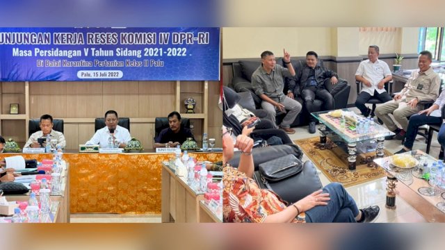 Rombongan Komisi IV DPR RI Bicara Penanganan Wabah PMK Hewan Ternak.