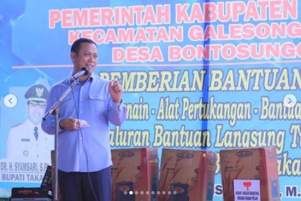 Bupati Takalar Syamsari Minta Kades beserta Jajarannya Kembangkan Potensi di Desanya