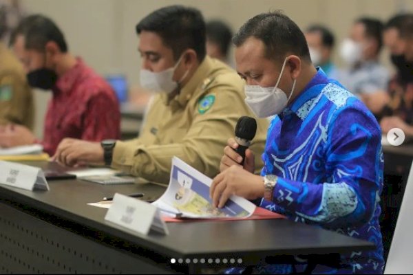 Bupati Syamsari Ikuti Rapat Koordinasi Lintas Sektor Soal RDTR