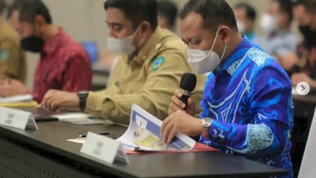 Bupati Syamsari Ikuti Rapat Koordinasi Lintas Sektor Soal RDTR