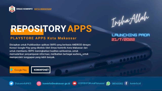 Pekan Depan, Diskominfo Launching Cloud Data Storage dan Repository Apps