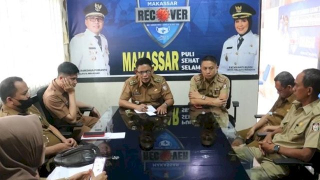 Camat Ibrahim Chaidar Said Rakor Bersama Lurah Se-Kecamatan Ujung Tanah 